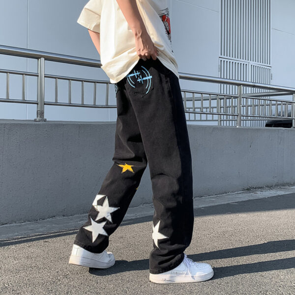 High Street Pentagram Jeans