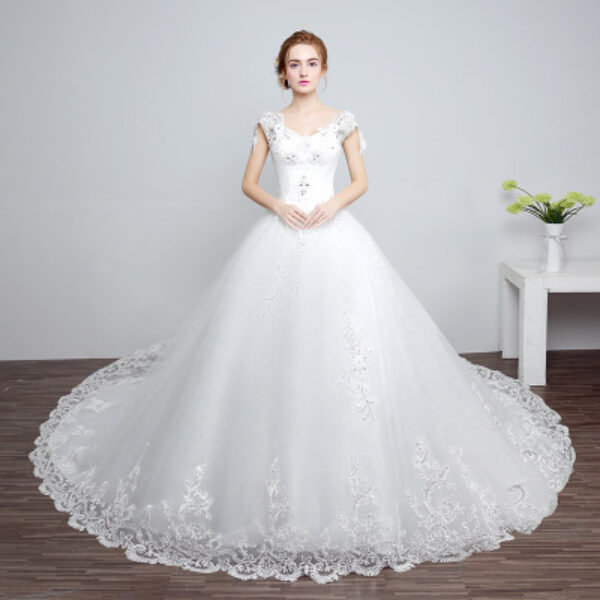 Bride wedding Korean wedding dress