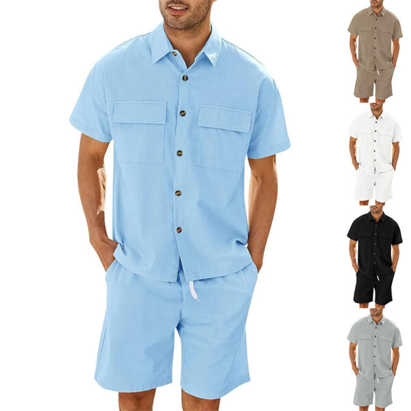 Summer Suits Men Short