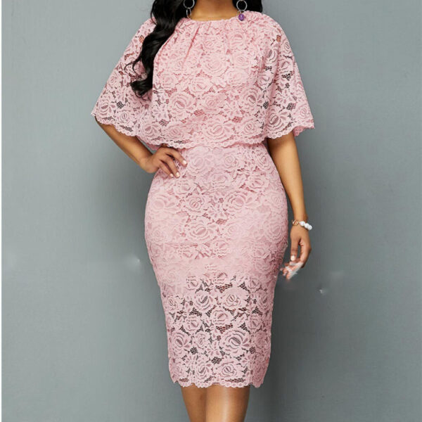 Plus Size African Lace Dresses