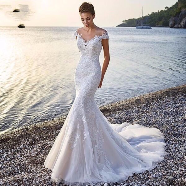 Princess Bride Mermaid Wedding Dress